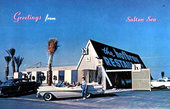 Salton Sea Area - Old Postcard (newer photo)